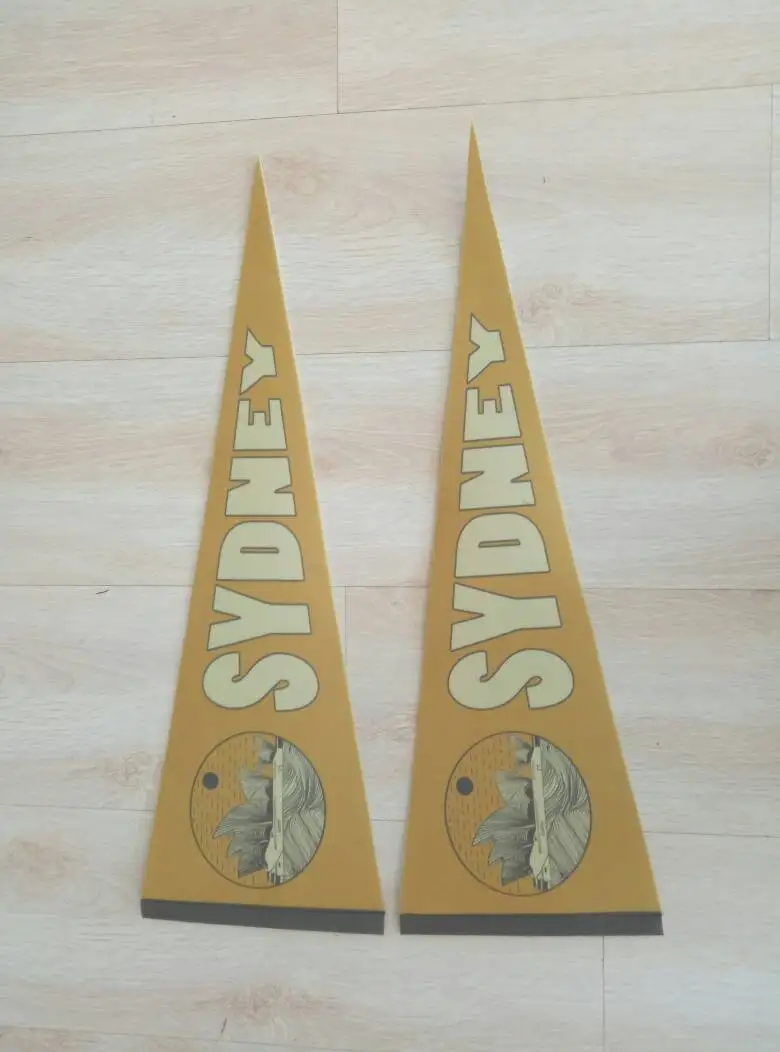 Custom Printing Souvenir Felt Pennant Flags Buy Football Pennants