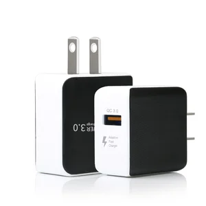Portable 19.2W Mobile Phone Charger, Qualcomm Quick Charge Super Fast 3.0 USB Wall Charger