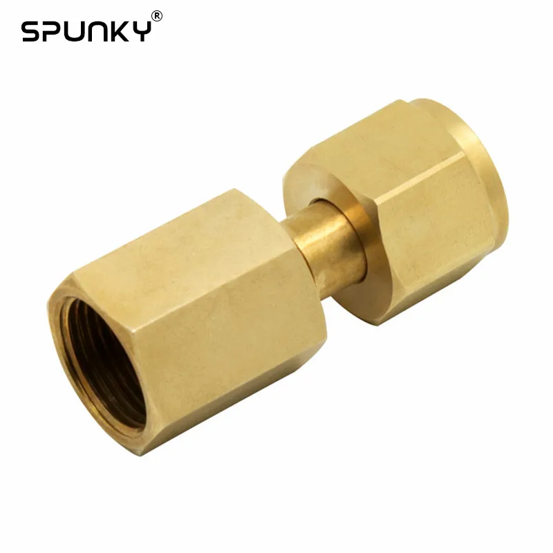 Nitrogen Regulator To Co2 Tank Adapter Fitting Cga320/w21.8/g5/8 To