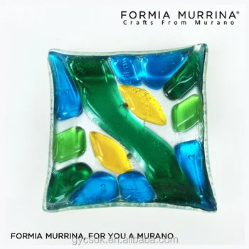 Morden Handmade Murano Glas Dekorative Platte Fur Tisch Display