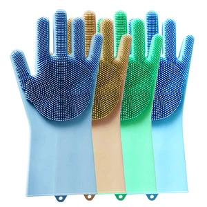 Image of customize Multifunctional Magic Silicone rubber oven Gloves for Kitchenware