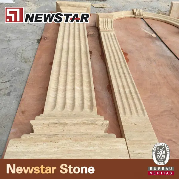 Stone Molding Trim,Travertine Tile Edge Trim,Travertine Molding Trim