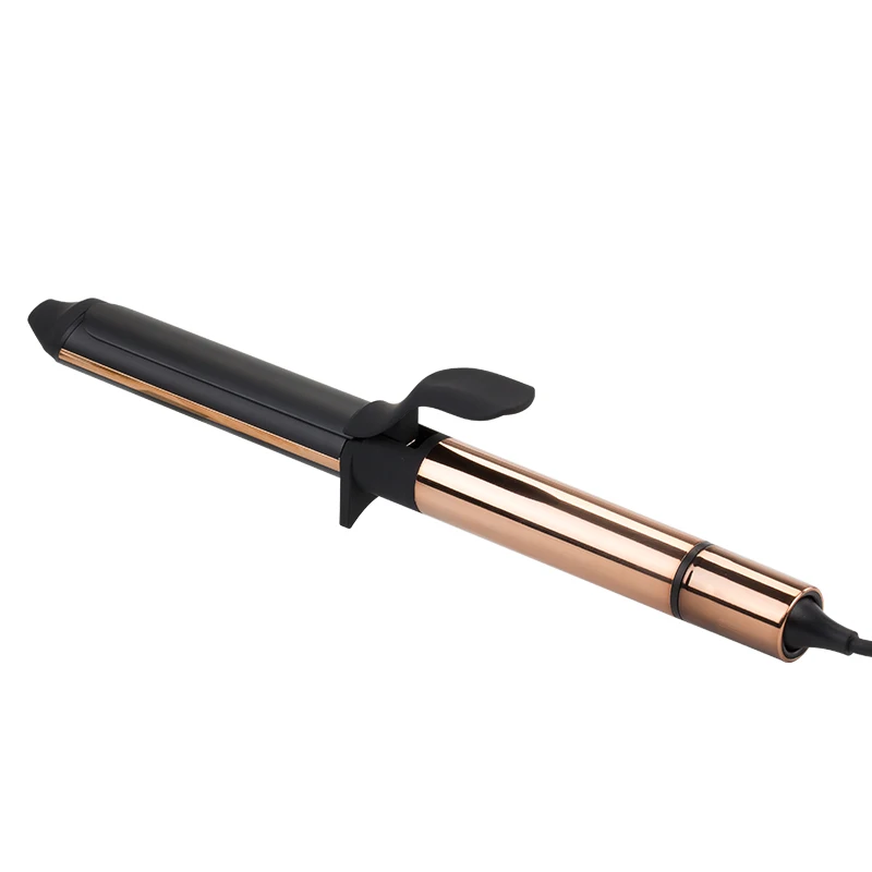 

Professional Hair Curler Rose Gold Titanium 1 Inch Barrel Curling Wand Curling Iron, Any color is available