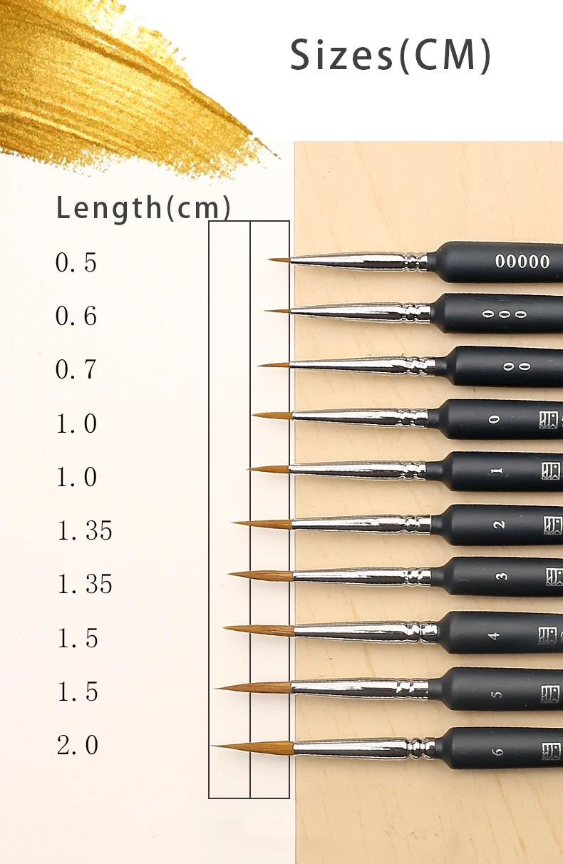 drawing pating brush (9)