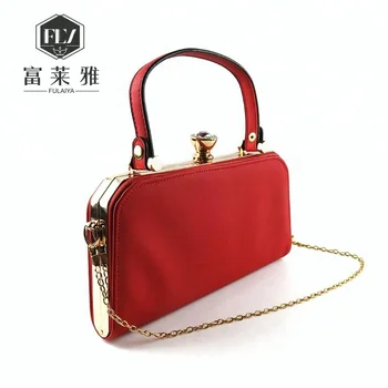 clutch bag with handle