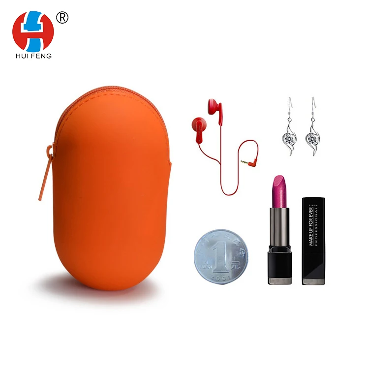 

Wholesale OEM Manufacturer Simple Silicone Coins Bag Key Case Cosmetic Bag