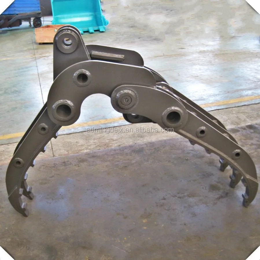 Monde Excavator Mechanical Grapple Log Grapple Excavator Small Log