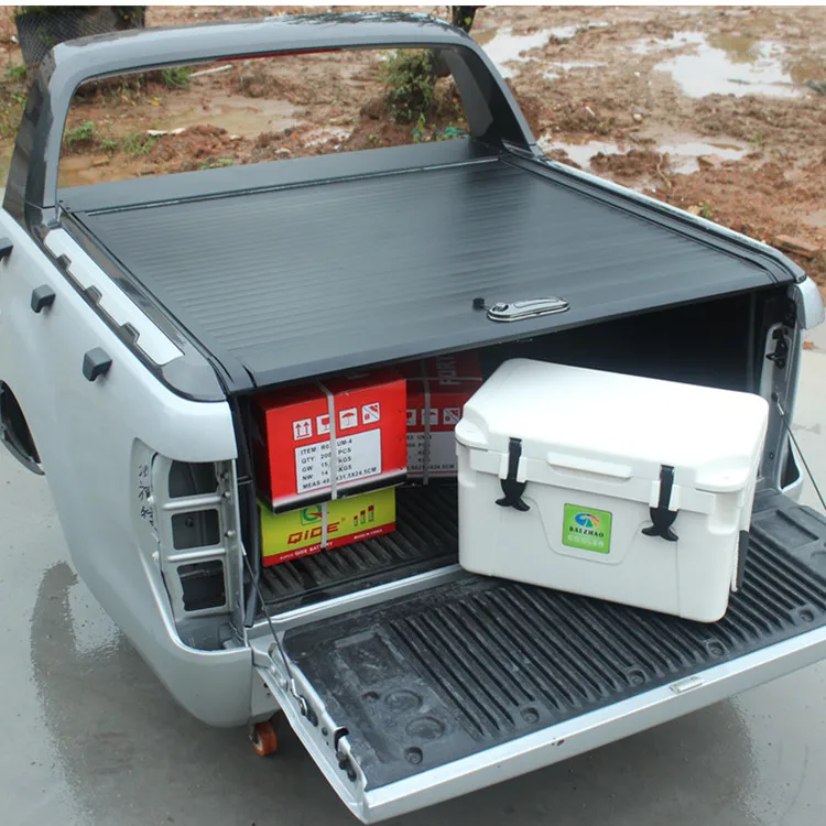 Aluminum Truck Bed Cover For Ranger Wildtrak T7 Buy Truck Bed Cover Roller Lid Cover Retractable Cover Product On Alibaba Com