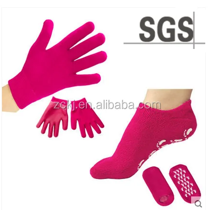 
Healthy Moisturizing Skin Spa GEL Socks Cold GEL Gloves 