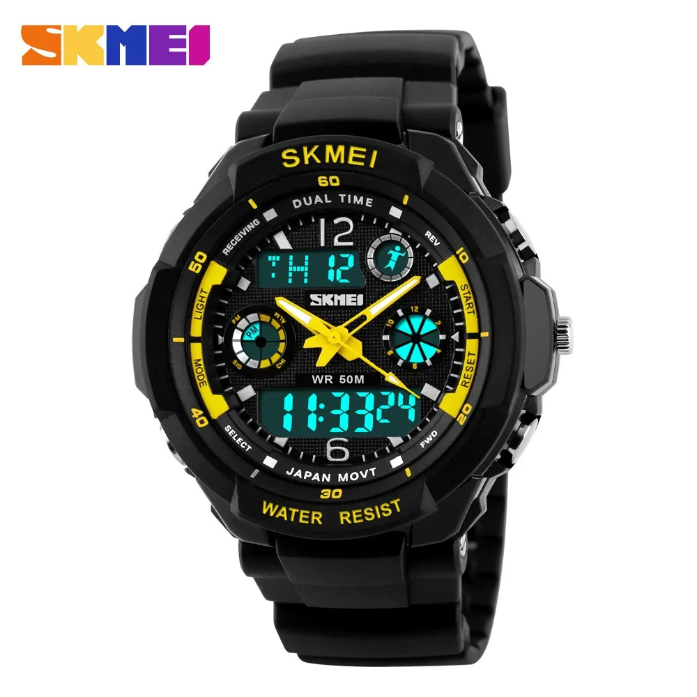 

Top Luxury Brand SKMEI 0931 Relogio Masculino 3ATM Waterproof Digital Sports Watches Men sport More colors Watches Male