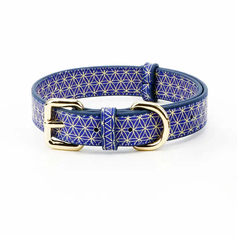 

Matching bracelet luxury vegan leather dog collars