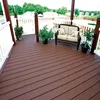 Recycled PE made WPC composite deck board