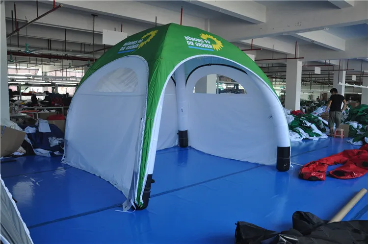 China manufacturer Gazebo Spider Dome Inflatable Tent with Waterproof and Fire Retardant  Coating