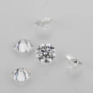 Wholesale Vvs White Hardness 10 Colorless Diamond Cut Polished Jewelry Stone  Russia Loose Gemstone Lab Grown Diamond