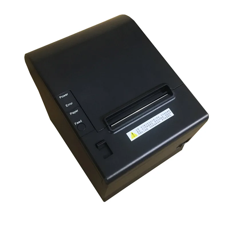 

3inch 80mm Mini Serial POS Thermal Receipt Bill Printer For Hotel TC80UE POS80, Black
