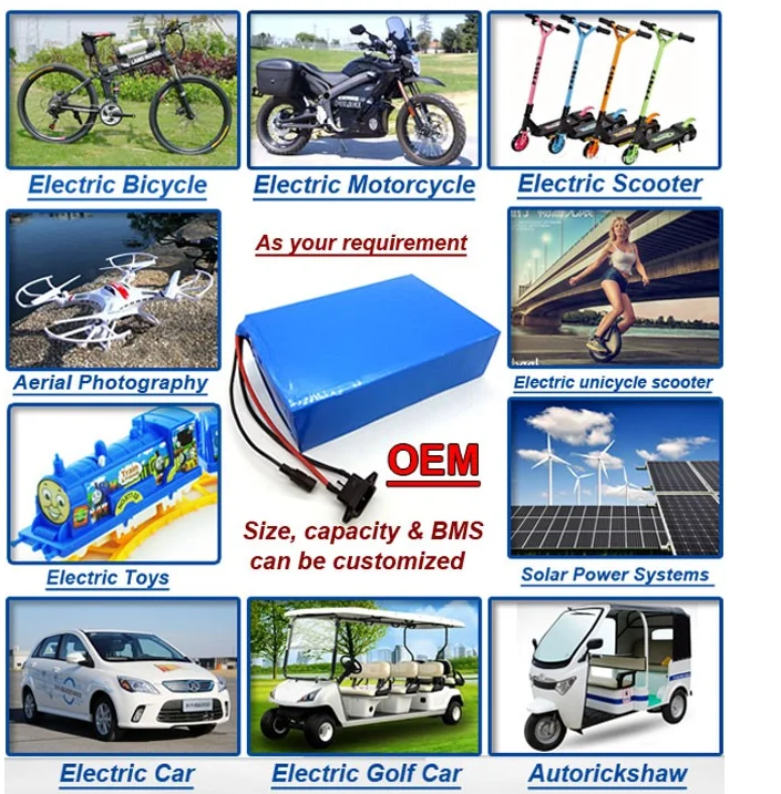 Factory Price Rechargeable Electric Platform Trolley 24V 15Ahh Lithium Ion Battery With 2A Charger And 30A BMS