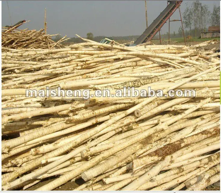 Wood log peeler