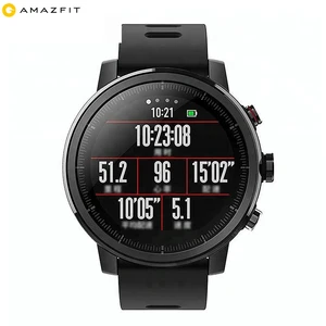 320*300HD OLED Display Amazfit 2 English Version Xiaomi Huami Amazfit Stratos Smart Sports Watch 2 GPS 5ATM Water