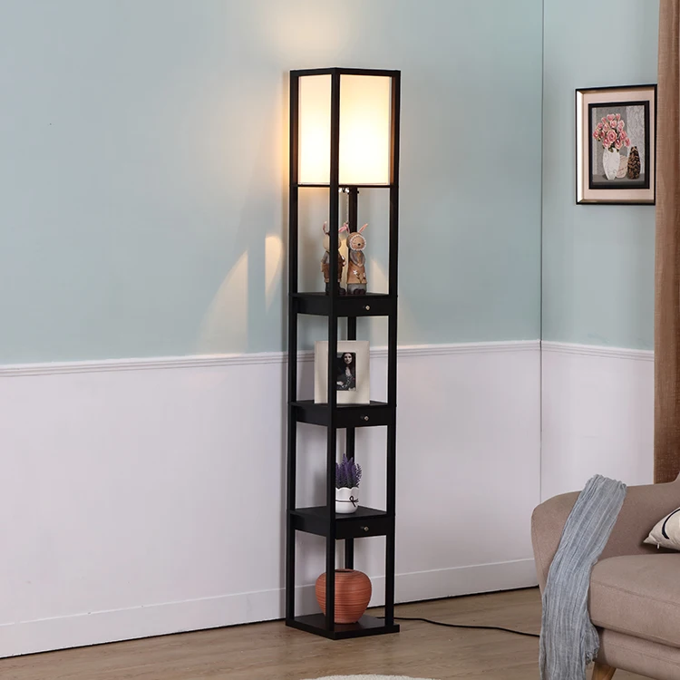 White Light Home Goods Floor Lamps With Shelves And 3 Drawer Lamp Product On Alibaba White Light Home Goods Floor Lamps With