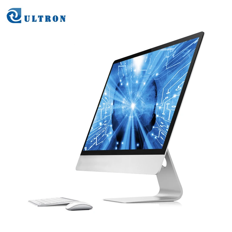 

23.8 Inch LCD All In One PC Quad Core Portatil Ordenador Desktop Computer, Sliver