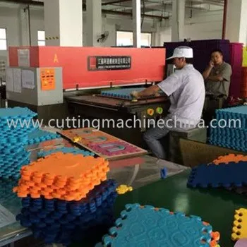 
cardboard EVA Foam fabric jigsaw puzzle paper die cutting machine 