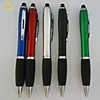 LQPT-PP114 novelty shaped with silicone gripper plastic touch screen stylus multipurpose pen for phone and smart screen device