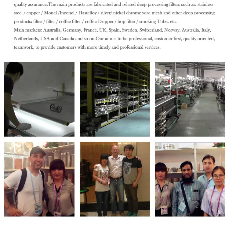 dutch woven filter mesh