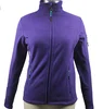 High Quality wholesale knit sports wear women wear track coat customized fleece jacket