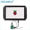12.1 inch full frame lcd monitor metal case raspberry pi 2 model b board with HDM input