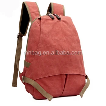 canvas camping backpack