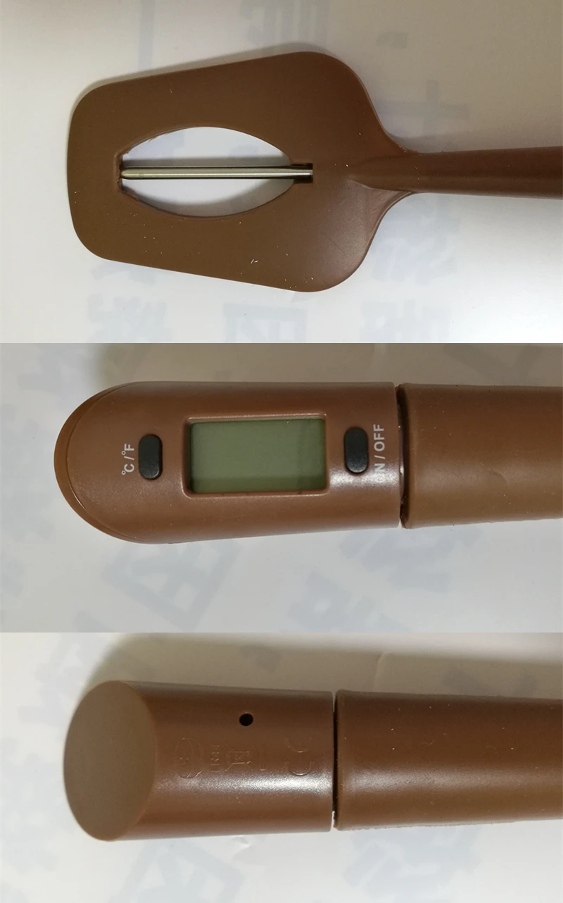 Spatula Thermometer Brown