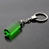PuJiang souvenir gift custom LED crystal keychain colorful cube keychain