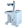 Rotary plotter vacuum refrigerated steel pin point mobile phone shell low price desktop 30w laser marking machine