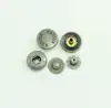 custom decorative 484# 15mm brass spring snap button covers