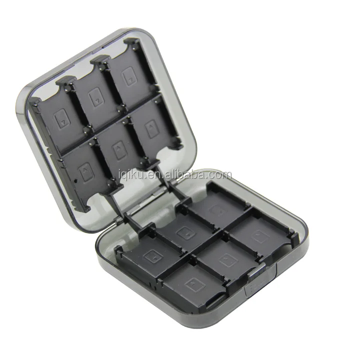 Best Selling Products 24-in-1 Game Card Storage Box and Game Card Case with 2 TF Cards Holders for Nintendo Switch Black