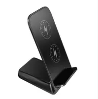 

new design wireless charger stand 10w fast charging custom logo mobile phone universal qi wireless charger