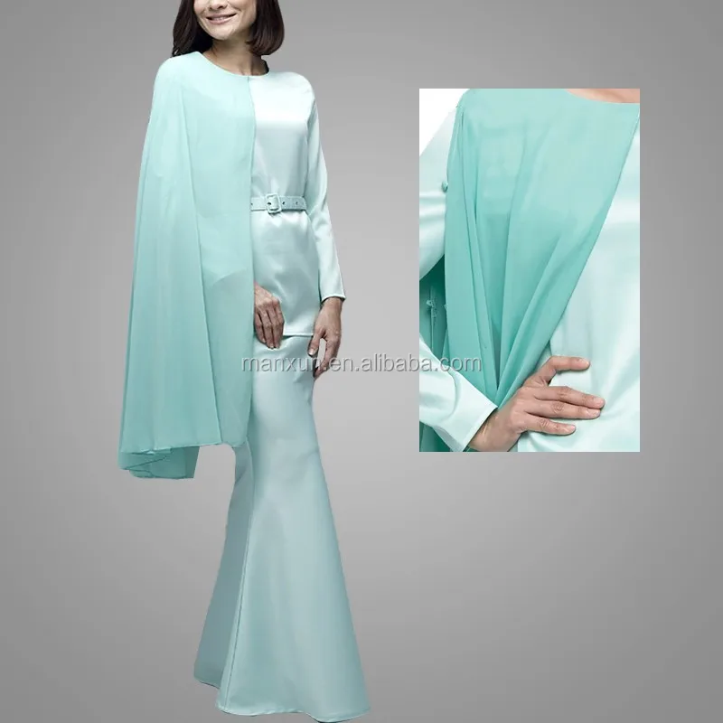 Hot Style Isalmic Clothing Modern  Kurung  With One Sided 