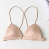 3 Colors Bra Sexy Bralette Women Sheer Lace Triangle Bralette Bustier Seamless Underwear Basic Bras For Women Lace Tops Lingerie