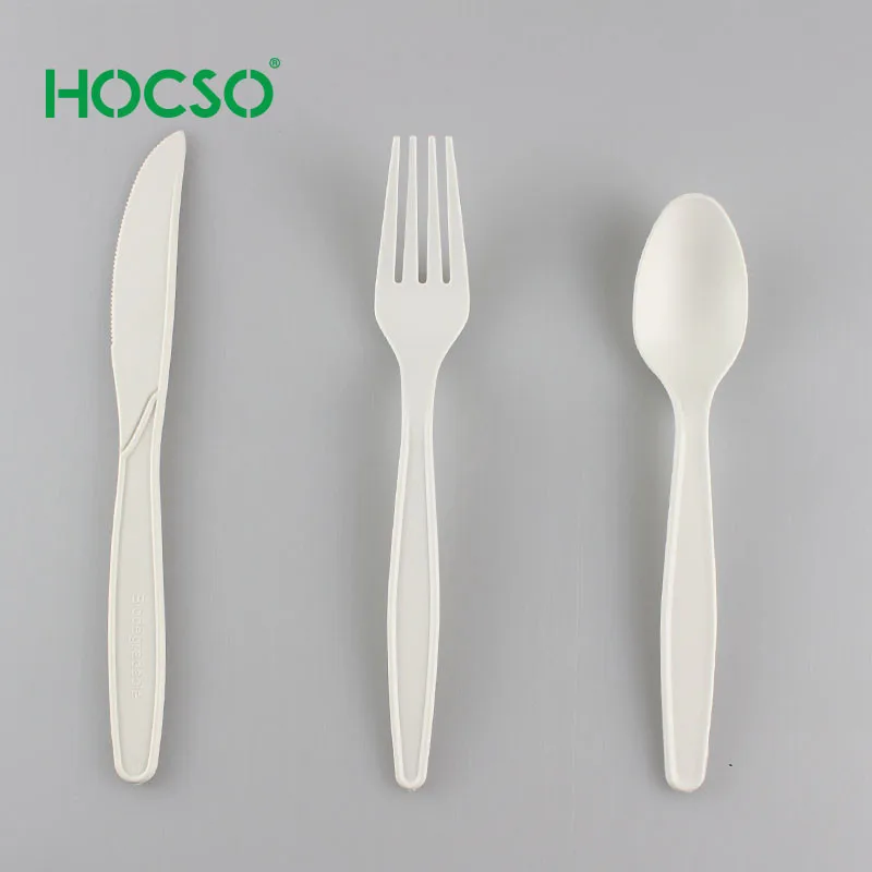 Trade Assurance Cornstarch Utensils Pla Biodegradable Cutlery