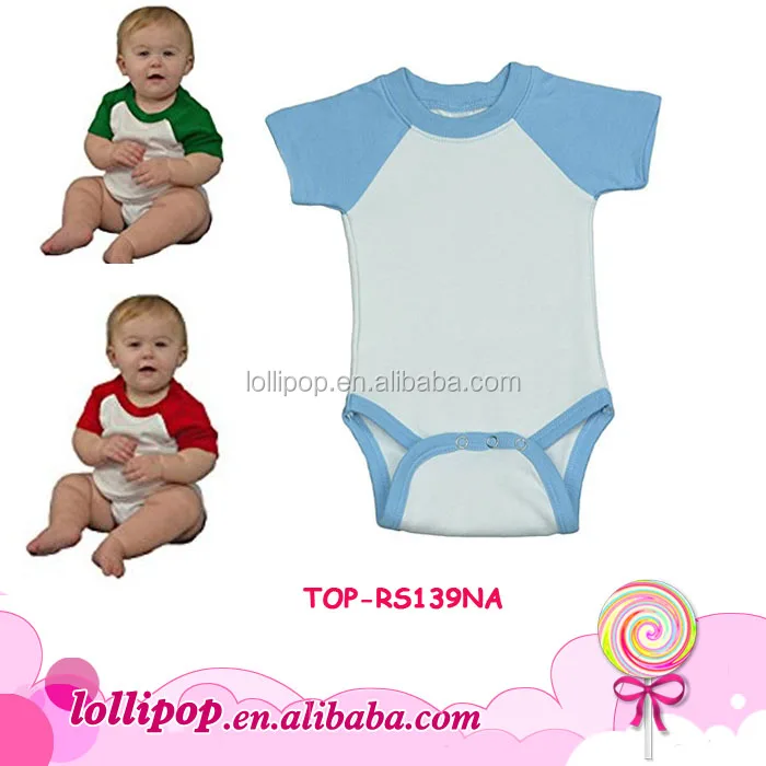 plain red baby bodysuit