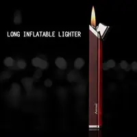 

Gas Bright Flame Long Slim Creative Customized Multi-types Lighter AM264