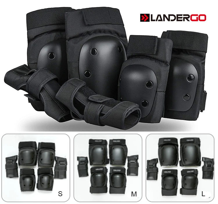 Landergo Factory Price Electric Kick Scooter Skateboard Protective Gear
