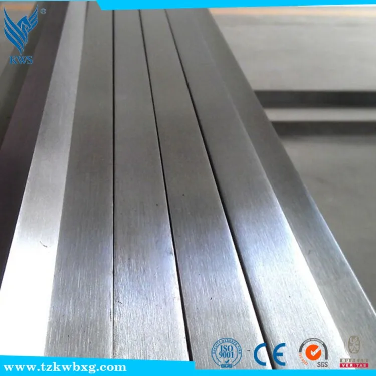 
ASTM A246 AISI 416L hot rolled and pickled stainless steel flat bar 