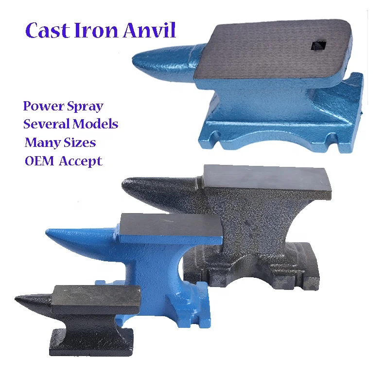 
Factory 50 to 200 KG Forged Steel Anvil Blacksmith Steel Anvil for sale 