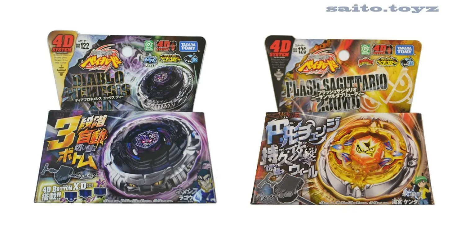 Buy Takara Tomy Beyblade Bb 122 Diablo Nemesis X D Bb 126 Flash Sagittario 230wd Item G4w8b 48q2054 In Cheap Price On Alibaba Com