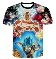 

Printed Tshirt 3D Anime Dragon Ball Z Short Sleeve Printed T Shirt Tops Tee Shirts Round Neck Sliming Fit Tshirts for Men