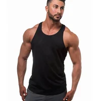 

Manufacturer Wholesale Mens Bodybuilding Fitness Apparel Blank plain Gym Vest