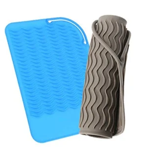 Image of Silicone Heat Resistant Mat Anti-heat Pad For Flat Iron Straightener