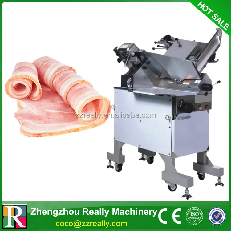 Automatic Frozen stainless steel meat slicer / Beef cutting machine