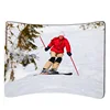customized aluminum frame 10ft curved tension fabric trade show display